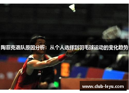 陶菲克退队原因分析：从个人选择到羽毛球运动的变化趋势